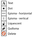 Modifiers palette